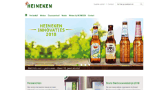 Desktop Screenshot of heinekennederland.nl
